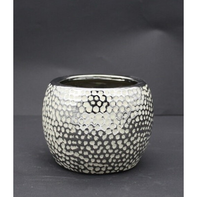 Doniczka kula Old Silver