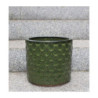 Donica walec Łuska zielona