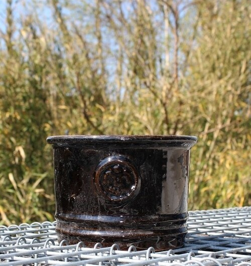 Donica Lilia Cylinder czarna