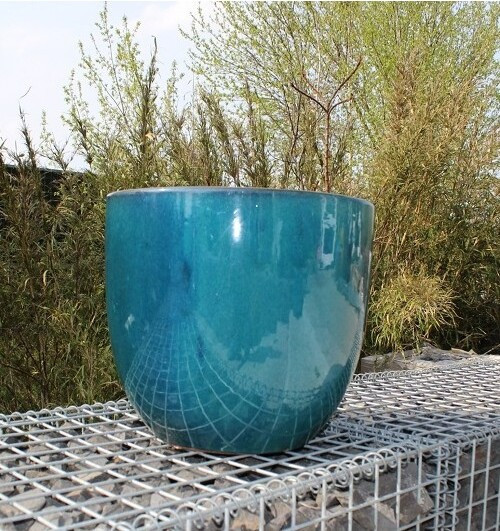 Donica Shanghai Egg niebieska (turkus)