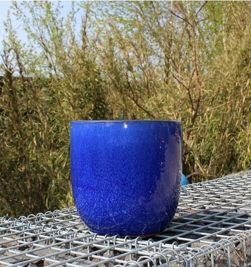 donica Shanghai smukła niebieska