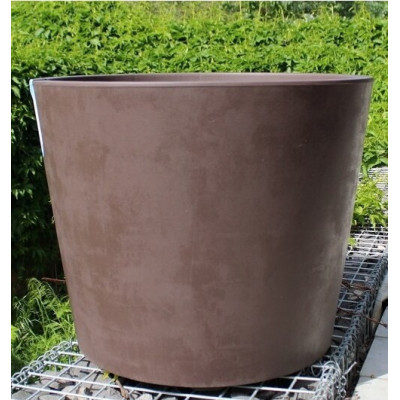 Donica MILA stożek ciemny brąz