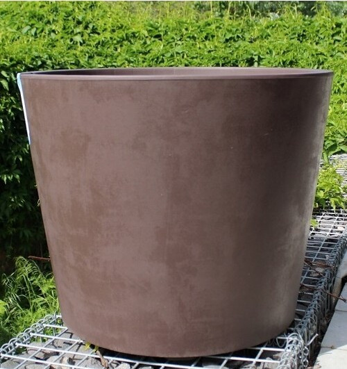 Donica MILA stożek ciemny brąz