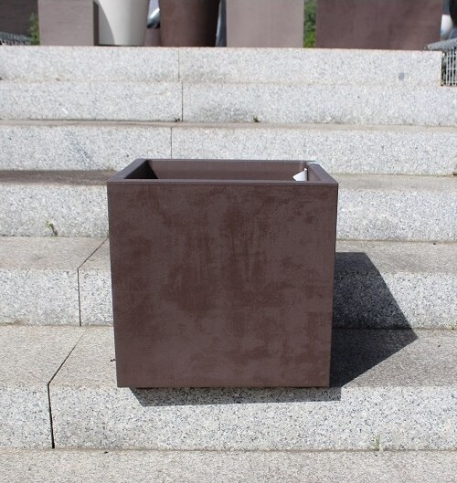 Donica MILA sześcian ciemny brąz