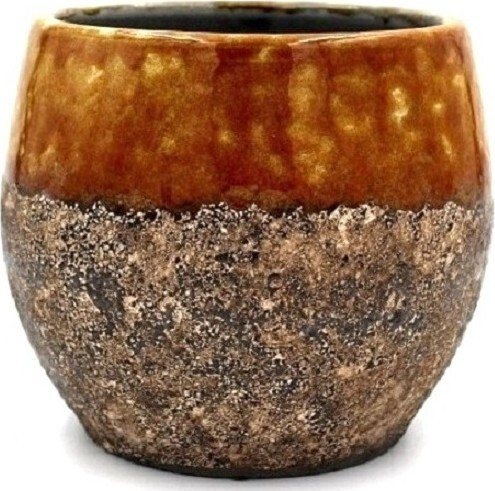 Doniczka Lindy żółta