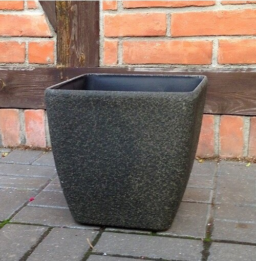 Donica kwadratowa czarna