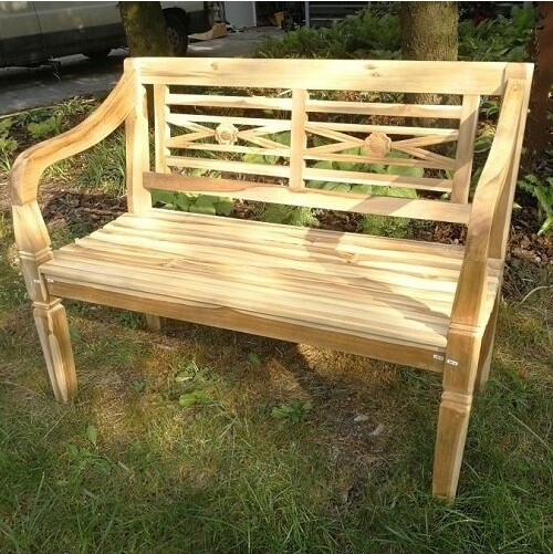 Ławka Lawenda natura - 115 cm