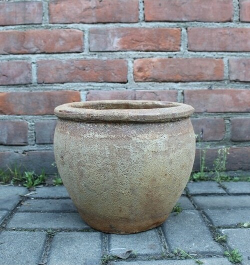 Donica Atlantis Vulcano waza brąz