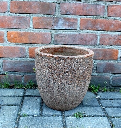 Donica Atlantis Vulcano Egg brąz