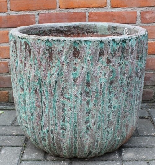 Donica Atlantis Vulcano Wzór turkus