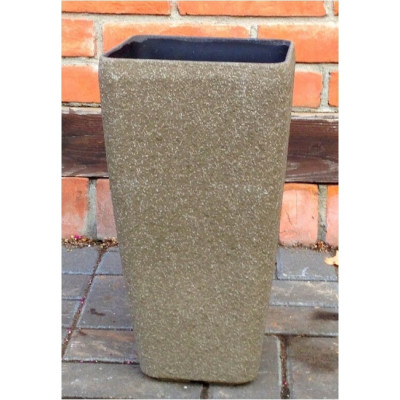 Donica kwadratowy wazon mokka