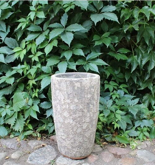 Wazon Atlantis Vulcano stożek krem