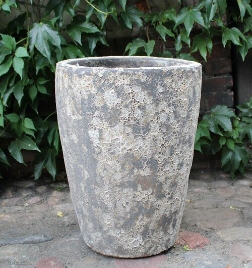 Wazon Atlantis Vulcano stożek krem