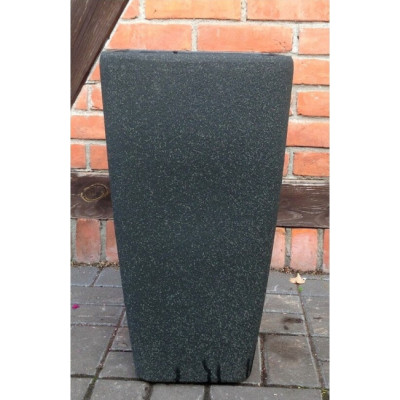 Donica kwadratowy wazon czarny