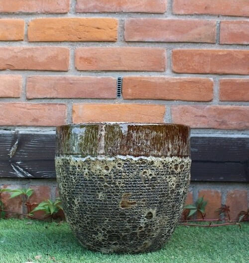 Donica Melbourne Egg vulcano rant brąz