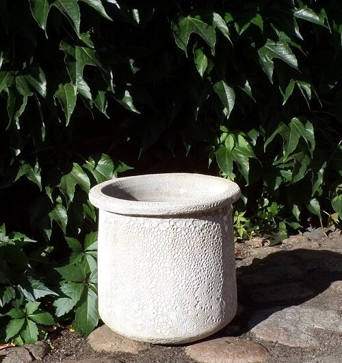 Donica Garden Old Vulcano biała