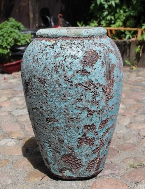 Donica Garden Old Vulcano wazon niebieski