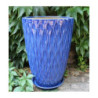 Wazon Vici Decor niebieski