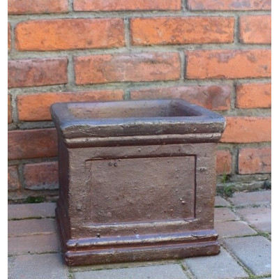 Donica kwadratowa Kos ciemny brąz