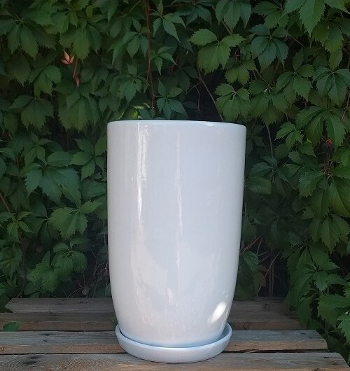 Donica Szalin prosta biała