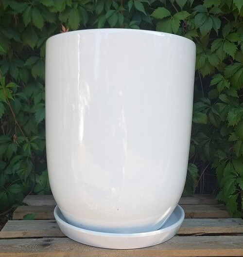 Donica Szalin prosta biała