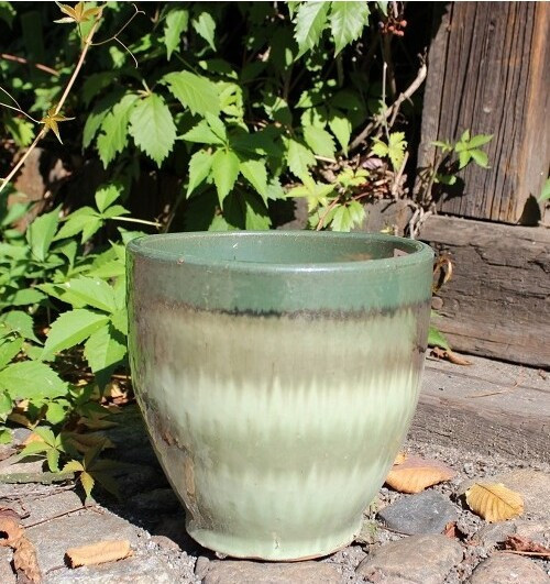 Donica Ruben cieniowana zielona