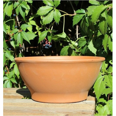 Misa terakota Ciotola Liścia naturalna