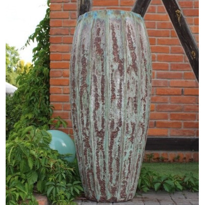 Wazon Ta Keo vulcano zielony