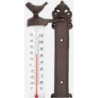 Żeliwo Termometr zaokienny z ptaszkiem