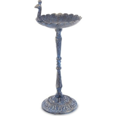 Poidełko metalowe Paw na nóżce