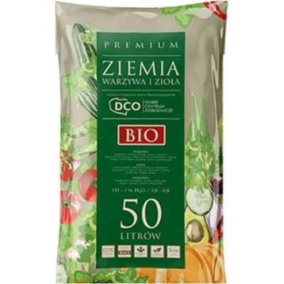 DCO ziemia BIO do warzyw 50l.