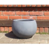 Betonowa donica kula szara