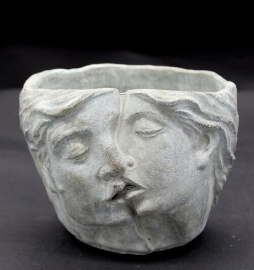 Doniczka Głowa Pocałunek