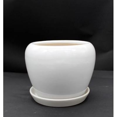 Donica Junia biała kulka