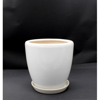 Donica Junia klasyczna biała mat