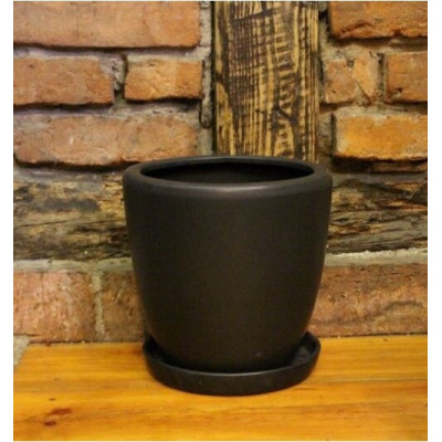 Donica Junia klasyczna czarna mat