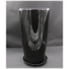 Donica - wazon Junia stożek czarna