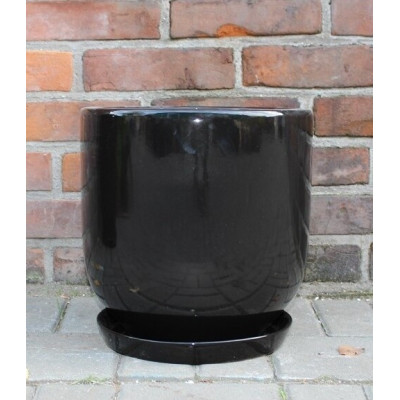 Donica Junia walcowata czarna