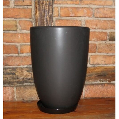 Donica Szalin wysoka czarny mat