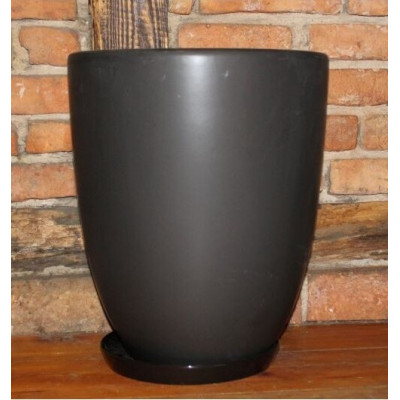 Donica Szalin wysoka czarny mat