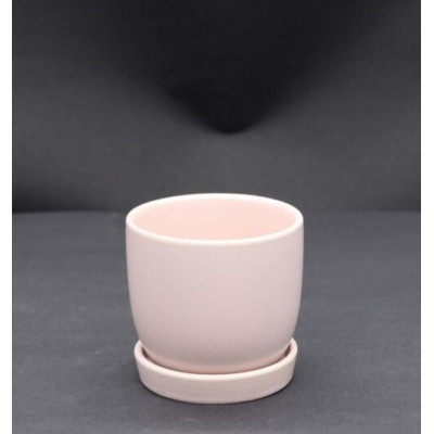 Doniczka Bao mini pudrowy róż mat