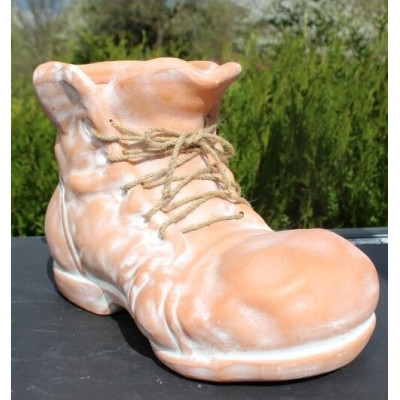 Doniczka but terakota kamasz