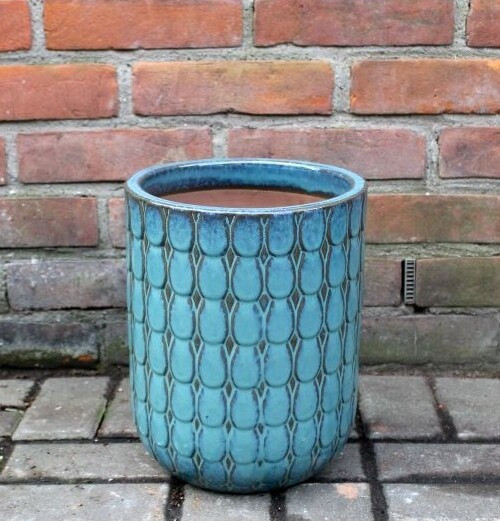 Donica Rozalia ornament bullet turkus