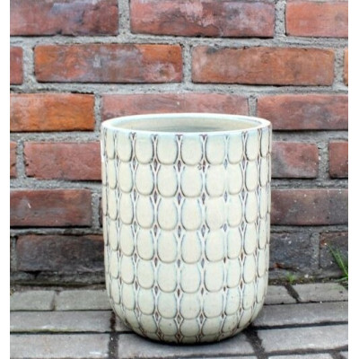 Donica Rozalia ornament bullet krem