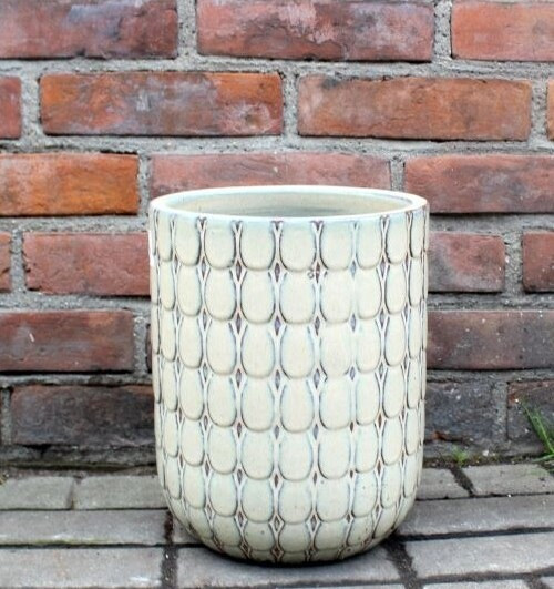 Donica Rozalia ornament bullet krem