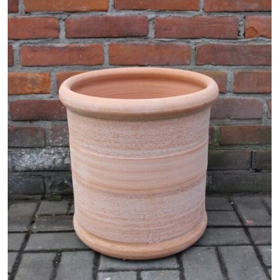 Donica terakota ITA Fascia walec natura