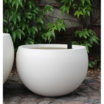 Donica Haloes kula biała