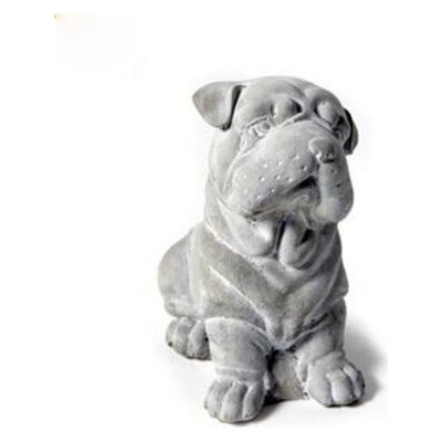 Figurka pies z betonu