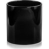 Doniczka osłonka walec czarny