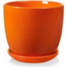 Doniczka klasyczna pomarańczowa